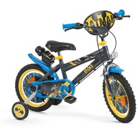 14 Zoll Kinder Jungen Fahrrad Rad Bike Batman Schwarz 14913 Toimsa