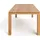 danzz Klassischer Verge-Tisch 80 x 80 x 200 cm braun