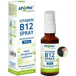 Vitamin B12 veganes Mundspray 500 μg Methylcobalamin - 25 ml One Size