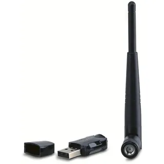 DeLock USB 2.0 Dualband WLAN ac/a/b/g/n Stick 433 + 150 Mbps m. externer Antenne