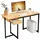 Costway Schreibtisch 120x55x75cm Naturbelassen / Schwarz