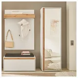 Lomadox CRISP-61 Garderobenschrank 0 x 0 x 0 cm weiß