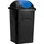DEUBA Mülleimer 60 l Blau