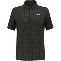 Salewa Puez Dry Kurzarm-t-shirt - Dark Olive - M