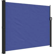 vidaXL Seitenmarkise 160 x 600 cm Blau Polyester