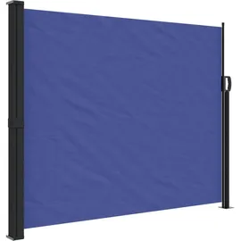 vidaXL Seitenmarkise 160 x 600 cm Blau Polyester