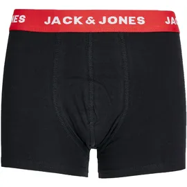 JACK & JONES Huey Boxershorts 5 Einheiten Electric Blue Lemonade / Pack Black / Black / Black / Black 14 Jahre