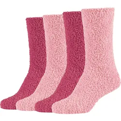Kuschelsocken CAMANO "warm & cozy", Damen, Gr. 35-38, pink (pink dogwood), Polyester, Elasthan, unifarben, normal, Socken, bequem, weich, soft, kein Einschneiden, winter warm cozy