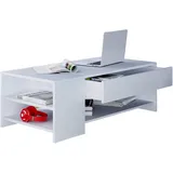 VCM my home Tindus Couchtisch weiß 100,0 x 50,0 x 35,0 cm