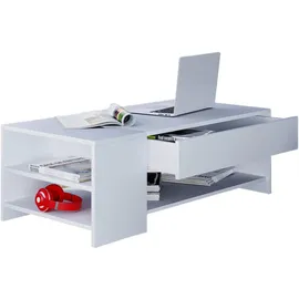 VCM my home Tindus Couchtisch weiß 100,0 x 50,0 x 35,0 cm