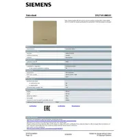 Siemens Schalterprogramm 5TG71410MG01