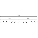 Scharnberg & Hasenbein LED-String-Lite 160 2x4m 4m weiß