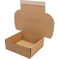 Ropipack Modulbox mit Haftklebung und Aufreißfaden 315 x 300 x 120 mm Versandkarton Box Karton