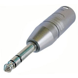 Neutrik NA3MP XLR-Adapter XLR-Stecker - Klinkenstecker 6.35mm Stereo 1St.