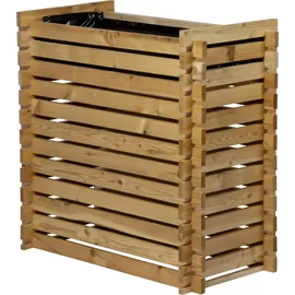 Dobar Hochbeet Stecksystem Larix 79 x 39 x 79 cm Natur