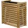 Dobar Hochbeet Stecksystem Larix 79 x 39 x 79 cm Natur