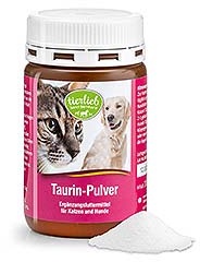 tierlieb Taurin-Pulver für Katzen und Hunde - 100 g