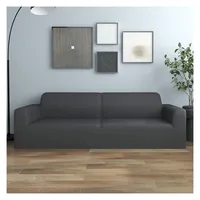 vidaXL Sofahusse 3-Sitzer Anthrazit 100% Polyester