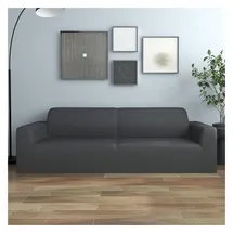 vidaXL Sofahusse 3-Sitzer Anthrazit 100% Polyester