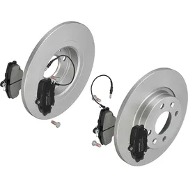 F.Becker_Line Bremsensatz, Scheibenbremse vorne rechts links voll Ø259MM + Bremsbeläge - kompatibel mit DACIA LOGAN SANDERO - Bremsen Set Bremsenset Bremsanlage