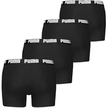 Puma Boxershorts schwarz L 4er Pack