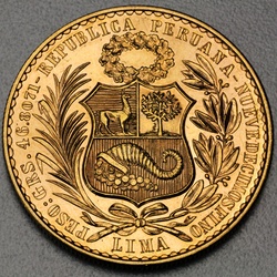 Goldmünze 100 Soles (Peru)