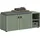 Home Affaire Sitzbank TATIO smoke Grün 106 x 43 x 37 cm