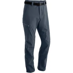 Funktionshose MAIER SPORTS "Nil", Herren, Gr. 32, Kurzgrößen, grau, 90% Polyamid, 10% Elasthan, Hosen, Herren Wanderhose, atmungsaktive Outdoor-Hose mit Roll up Funktion