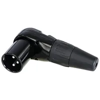Rean AV RC3MR-BAG XLR-Steckverbinder Stecker, gewinkelt Polzahl: 3 1