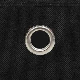vidaXL Aufbewahrungsbox 32 x 32 x 32 cm 4-tlg. schwarz