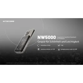 Nitecore NW5000 - 5000mAh, MagSafe-Technologie
