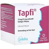 Pädia GmbH Tapfi 25 mg/25 mg wirkstoffhaltiges Pflaster