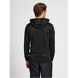 hummel Unisex Hmlcore XK Poly Sweat Hoodie Sweatshirt, Schwarz (BLACK), XL