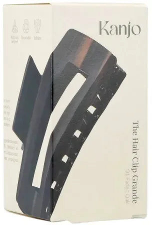 Kanjo The Hair Clip Groß 01 Faded Oak 1 Stück