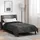 vidaXL Ganzjahresbettdecke Schwarz und Anthrazit 135 x 220 cm