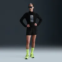 Nike Damen Dri-Fit 2-in-1-Laufshort schwarz
