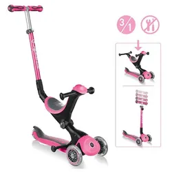 GLOBBER Go-Up Deluxe 3in1 Laufrad pink