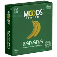 Moods Condoms MOODS Banana Condoms 3 Kondome