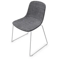 Infiniti Stuhl Pure Loop Stoff Braun Hellbraun