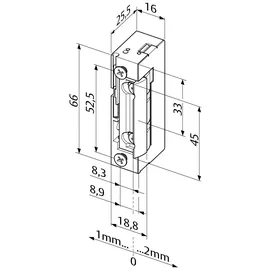 Assa Abloy effeff 118E Türöffner