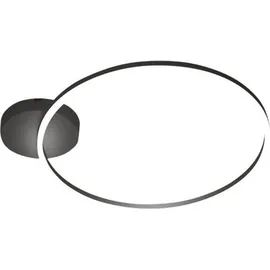 Fabas Luce Giotto 1-flammig rund schwarz