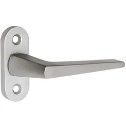 edi Fenstergriff 1512/0000 Alu.F2/neusilberfarbig 35mm Stand - 1512/0000/02