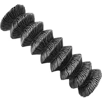 V2Aox Maschendrahtzaun 80 cm Höhe 25 m Länge Maschendraht Gartenzaun Zaun Draht Drahtgitter Drahtzaun Rolle Hasendraht Hühnerzaun Gitter Fence Anthrazit