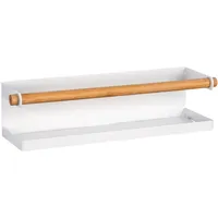 Wenko Magnetischer Küchenrollenhalter Magna + Gewürzablage, 32 Cm Wenko