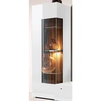 Höltkemeyer Vitrine »Happy«, Standvitrine, Höhe 146 cm weiß
