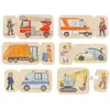 Goki Puzzle Fahrzeuge