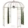 Relaxdays Rosenpavillon 2,69 x 2,11 x 2,11 m Braun