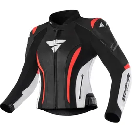 SHIMA Miura 2.0 Motorradjacke Rot/Schwarz/Weiß 42