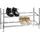 Wenko Schuhregal 62,0 - 115,0 x 23,0 x 35,0 cm ausziehbar silber
