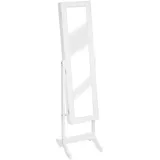 Atmosphera - Schmuckschrank Glas - Weiß - 37 -2x145 Cm Créateur D'Intérieur